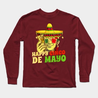 Biden happy cinco de mayo Long Sleeve T-Shirt